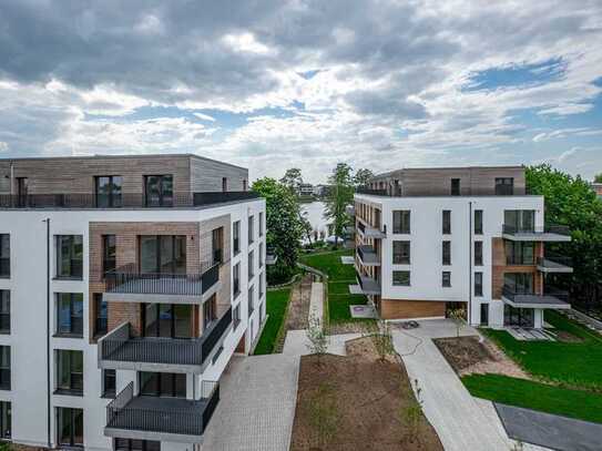 Herrliche Aussichten - Wohnung mit großem Balkon und Wasserblick