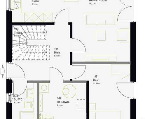 Neubau bezugsfertig bauen inkl. Grundstück und Küche