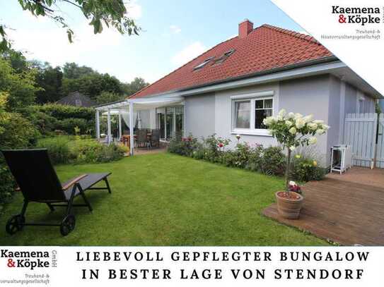 Heller und moderner Bungalow in Stendorf – Komfortables Wohnen auf einer Ebene