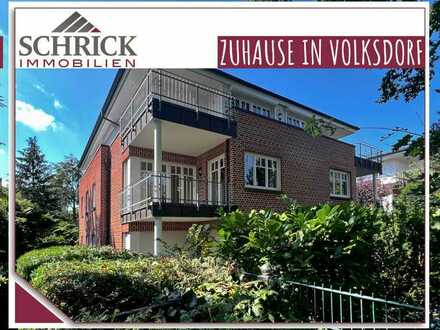 Modernes Zuhause mitten "im Dorf": Wohnen in zentraler Lage des Zentrums vom Volksdorf!