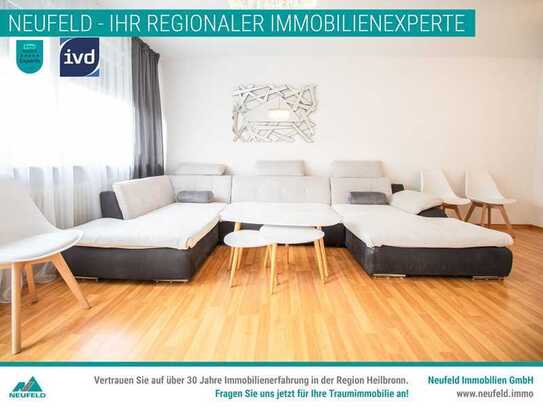 Helle Wohnung mit Südbalkon im Zentrum von Heilbronn zu verkaufen!