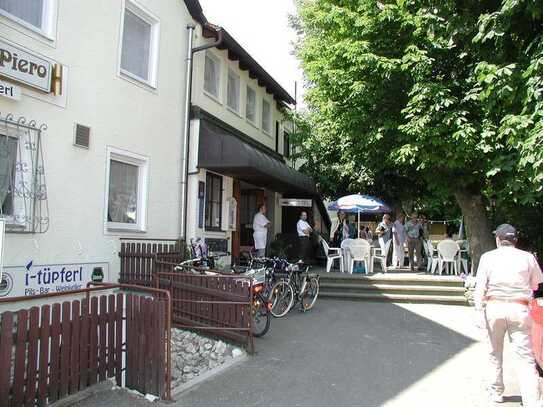 Restaurant-Gaststätte brauereifrei mit 4 Zimmer-Wohnung und Biergarten