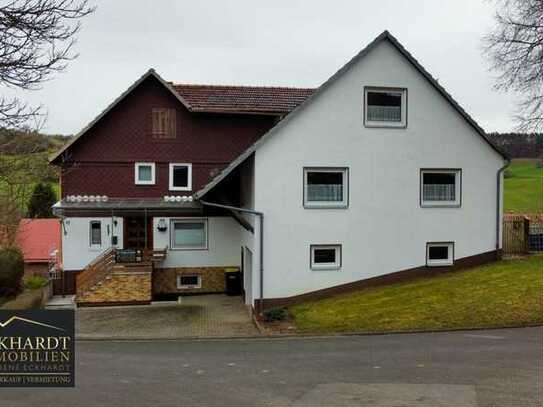 ! Reserviert ! Einfamilienhaus mit gut ausgebautem Nebengebäude in OT Erkshausen
