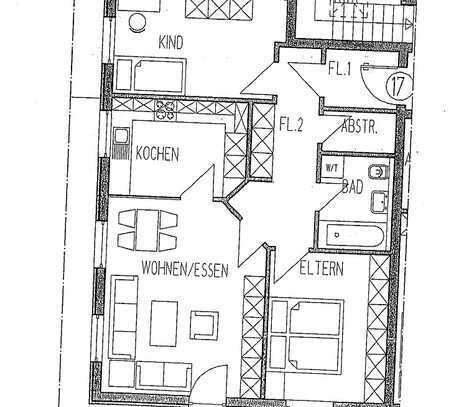 3-Zimmer-Wohnung in Güstrow (WE17)