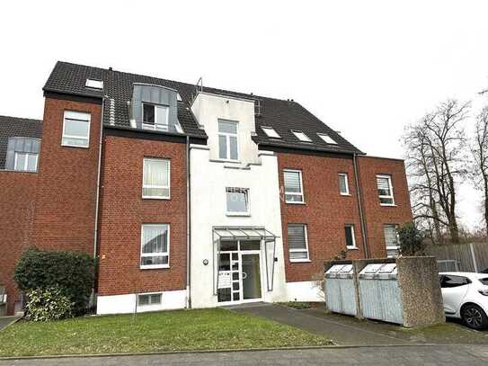 Monheim: Gut aufgeteilte 2-Zimmer-Wohnung mit Balkon und Garage!