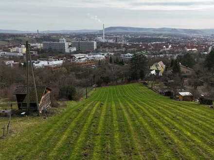 Gartengrundstück in bester Aussichtslage Burgholzhof