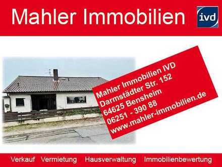 Sehr gepflegtes, freistehendes 1-Familien-Haus mit 170 QM Wohnfläche in Heppenheim - Kirschhausen