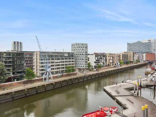 Exklusives Penthouse mit privater Dachterrasse und unverbaubaren Weitblicken zur Elbphilharmonie