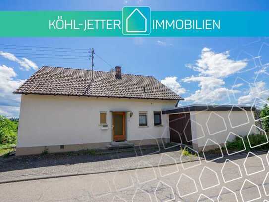 Sonniges Einfamilienhaus mit viel Potential in ruhiger Aussichtslage von Leidringen!