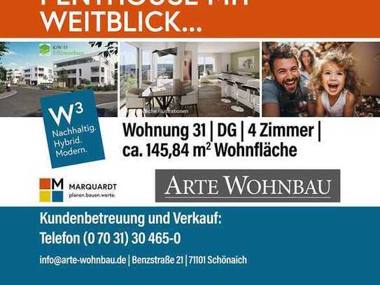 4-Zimmer-Penthouse-Wohnung (Wohnung 31)