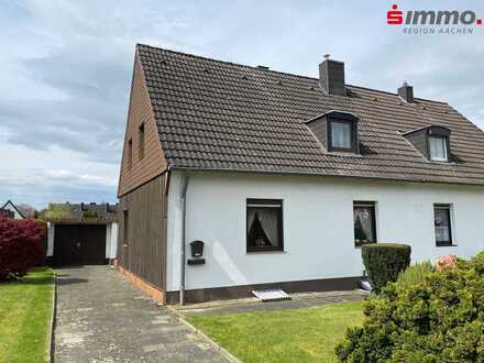 Merkstein Blumensiedlung
Gepflegtes Siedlungshaus mit großem Garten und Garage