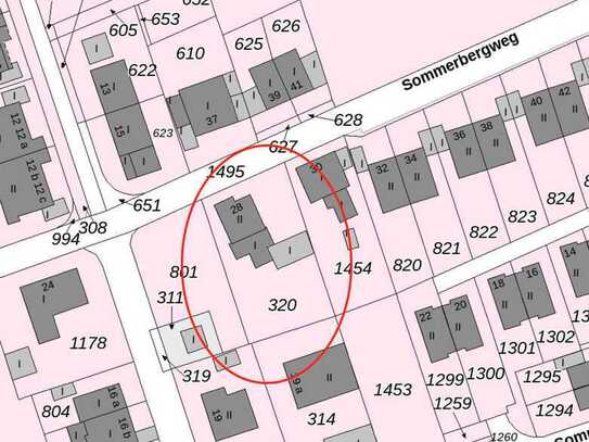 807qm großes Baugrundstück mit Altbestand in Dortmund-Holzen zu verkaufen!!!