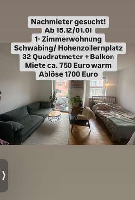 Einzimmerwohnung am Hohenzollernplatz