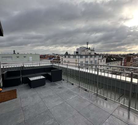 Tolle 1 Zimmerwohnung mit Dachterrasse in der Innenstadt