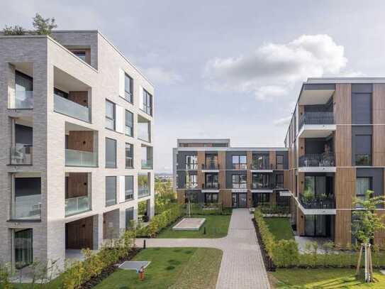 PANDION LEON - Charmante 2 Zi.-Wohnung mit hochwertiger Einbauküche und Südbalkon