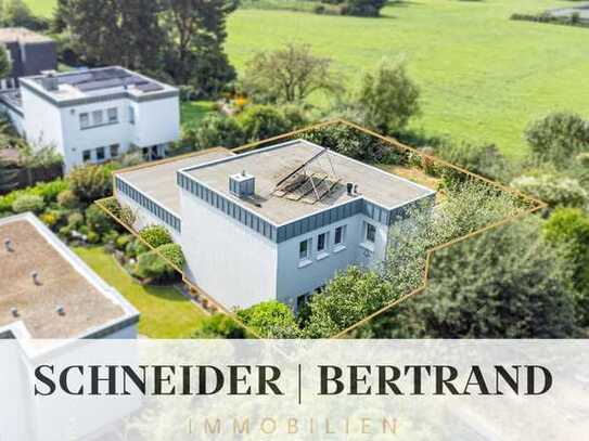 Modernes Einfamilienhaus mit unverbaubarem Ausblick in Aachen-Forst