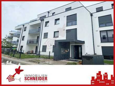 IMMOBILIEN SCHNEIDER - Odelzhausen - exclusiver Neubau Erstbezug - 4 Zimmer Wohnung mit Balkon