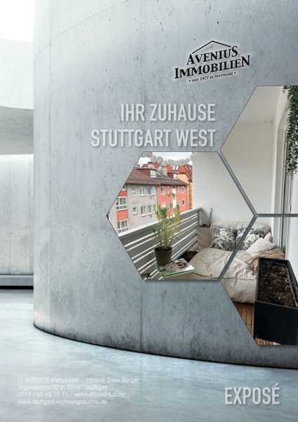 Gemütliche 3 Zimmer Wohnung im Stuttgarter Westen