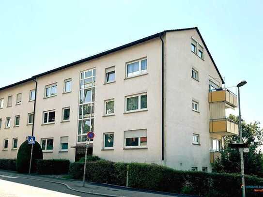 Schöne 2-Zimmer-Wohnung mit Balkon, zentral gelegen