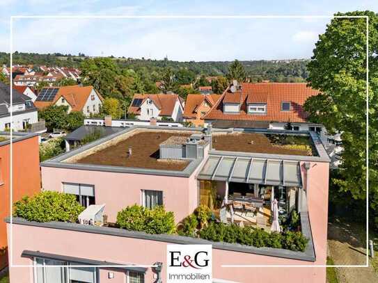 Exklusives Penthouse mit Aufzug in bester Innenstadtlage von Waiblingen