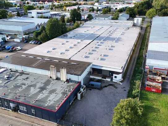 Ebenerdige Lager-/Produktionsfläche mit 3.000 m² in Wentorf