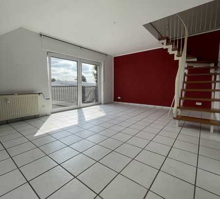 Stilvolle Maisonette Wohnung mit Südbalkon und Einbauküche