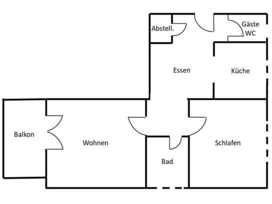 Langen 2,5-Zimmer Wohnung in Top
Lage, Einbauküche, Tageslichtbad
Balkon, Gäste-WC und inkl. TG-Stpl