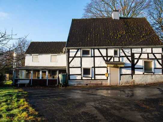 Sprockhövel: Für Fachwerkhaus-Liebhaber! Alte Bauernkate mit ganz viel POTENTIAL!