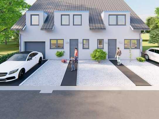 Frei planbare Doppelhaushälfte (4 Zi., Garage, 120m2) inkl. Grundstück in Ratingen-Tiefenbroich