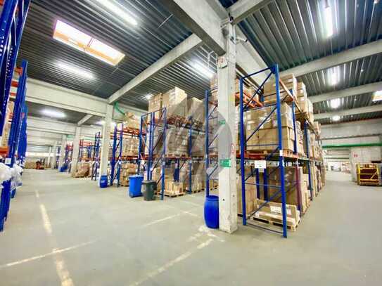 KEINE PROVISION ✓ SCHNELL VERFÜGBAR ✓ 24/7 ✓ Lager-/Logistik (5.950 m²) & Büro (400 m²)