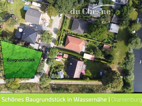 Schönes Baugrundstück in Wassernähe