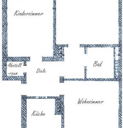 Mietangebot ab 01/25 - sanierte 3-Zimmer-Wohnung - 75 qm - Dortmund-Mitte mit Balkon