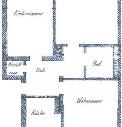 Mietangebot ab 01/25 - sanierte 3-Zimmer-Wohnung - 75 qm - Dortmund-Mitte mit Balkon