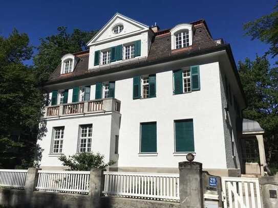 6 Zi.-Whg. in traumhaften Jugendstil Villa mit großer Terrasse+Garten, Prinz-Ludwig-Höhe