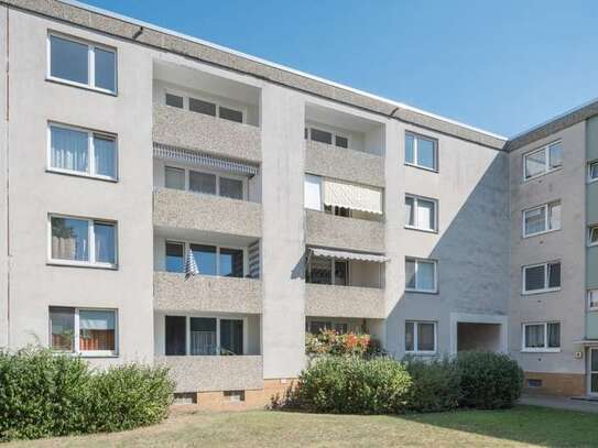 Für die kleine Familie ! Gut aufgeteilte 3-Zimmer-Wohnung in Wolfsburg Vorsfelde mit Balkon