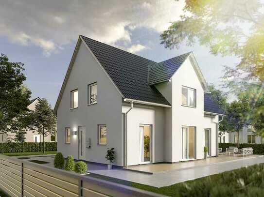 bezahlbares massives Einfamilienhaus inklusive Grundstück Nähe Halle (Saale) - Lichthaus 152
