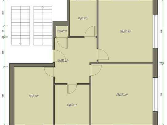 3-Zimmer-Wohnung mit Balkon im Katzenmarkt, Großostheim