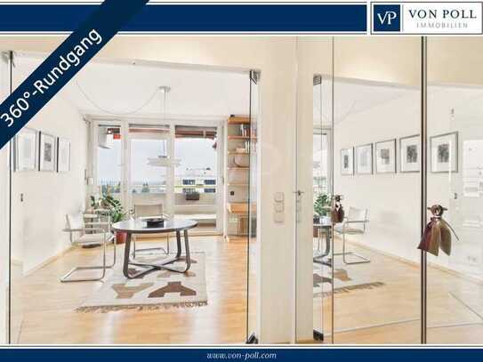 Elegante, barrierefreie Penthouse - Wohnung mit 2 Balkonen in gepflegter Wohnlage