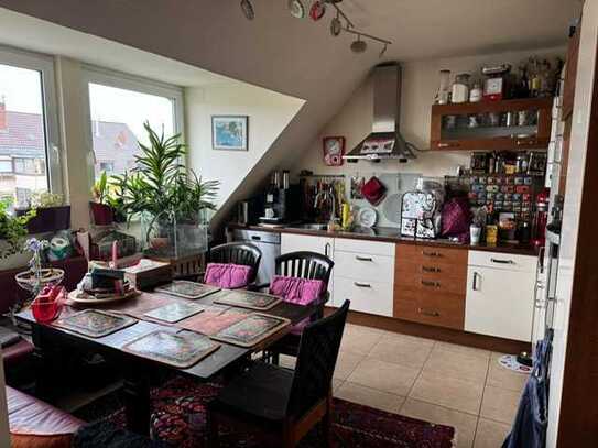 MA-Almenhof ca 90m² Loft Wohnung mit Balkon