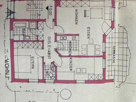 Attraktive 3-Zimmer-Wohnung mit Terasse in Offingen