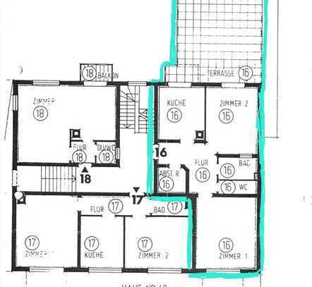 Eine 2-Raum-Wohnung in Stuttgart-Ost mit großer Terasse