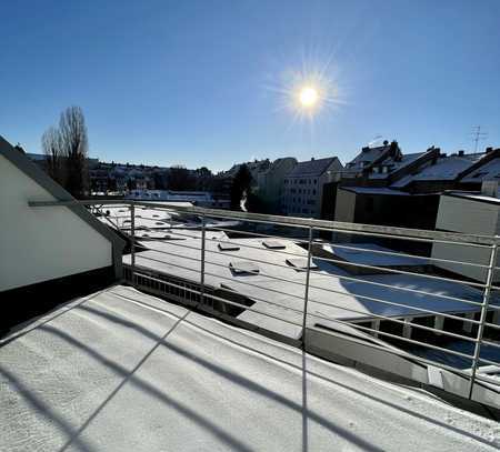 Helle 3-Zimmer Maisonette mit Balkon in D-Oberbilk