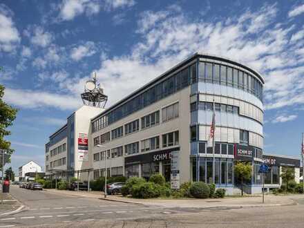 Schöne und gut sichtbare Ladenfläche im Neckarau Business Center