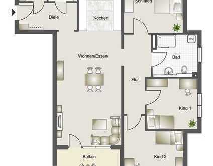 Moderne und helle Neubauwohnung in Mulfingen !!!
