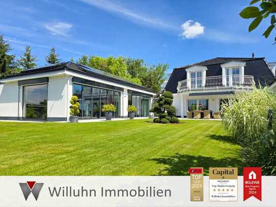 Villa am See mit Poolhaus | Wärmepumpe | Privatsphäre | Klimaanlage | Seelage