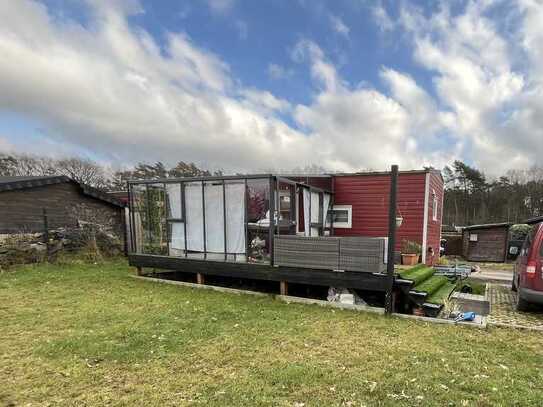 Zu verkaufen: Mobiles Tiny House mit Stellplatz mitten in der Natur