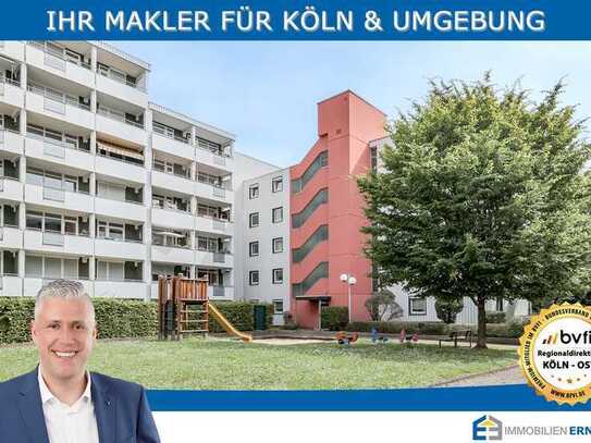 Charmante 2 Zimmer Wohnung mit Potenzial in Köln- Weiden inkl. Balkon & Stellplatz