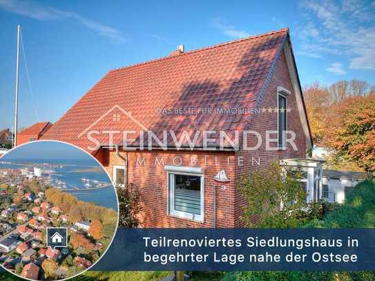 Teilrenoviertes Siedlungshaus in begehrter Lage nahe der Ostsee