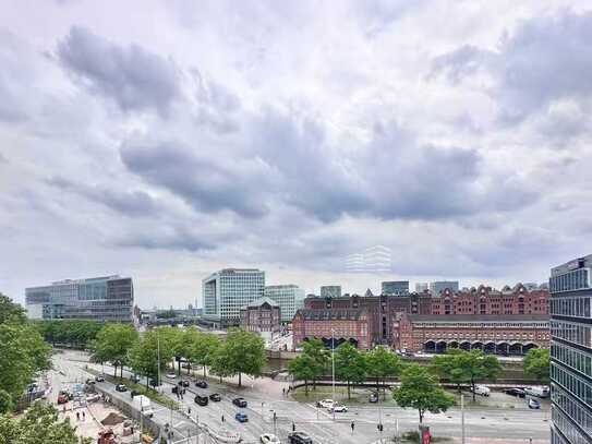 BÜROHAMBURG.DE: Moderne Bürofläche mit Blick auf die Speicherstadt