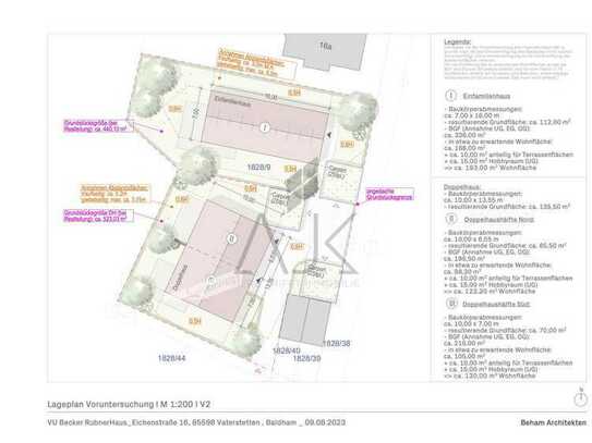 Ihre frei geplante Doppelhaushälfte - Rubner Holzhaus auf 222 m² Teilgrundstück zum moderaten Preis!